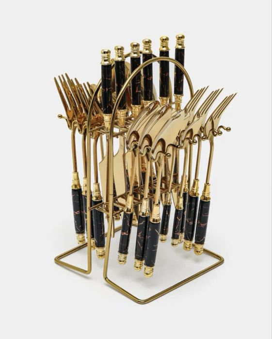 Oshxona uchun to'plam stend ложка вилка нож кухня коллекция