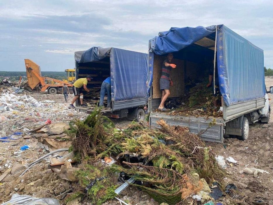 Вывоз мусора вывоз строительного хлама мебели недорого