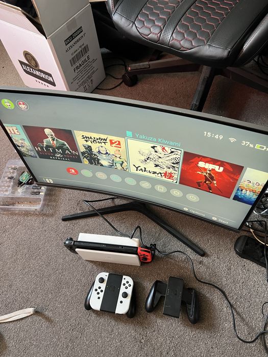 Nintendo switch Oled plus jocuri