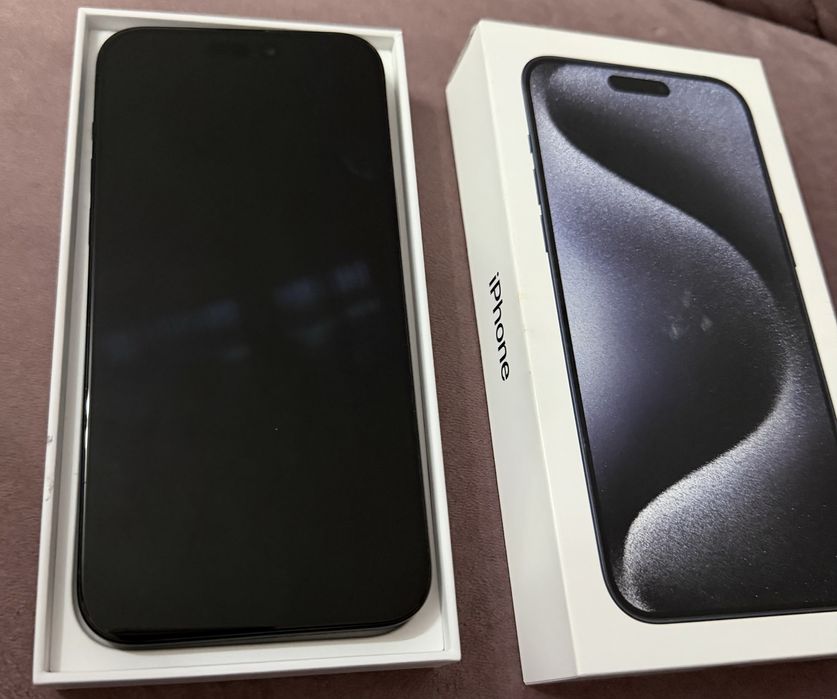 iPhone 15 pro max, неразличим от нов