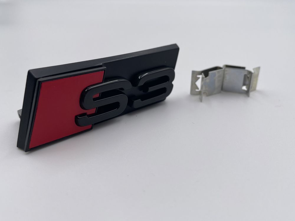 Emblema Audi S3 grila negru