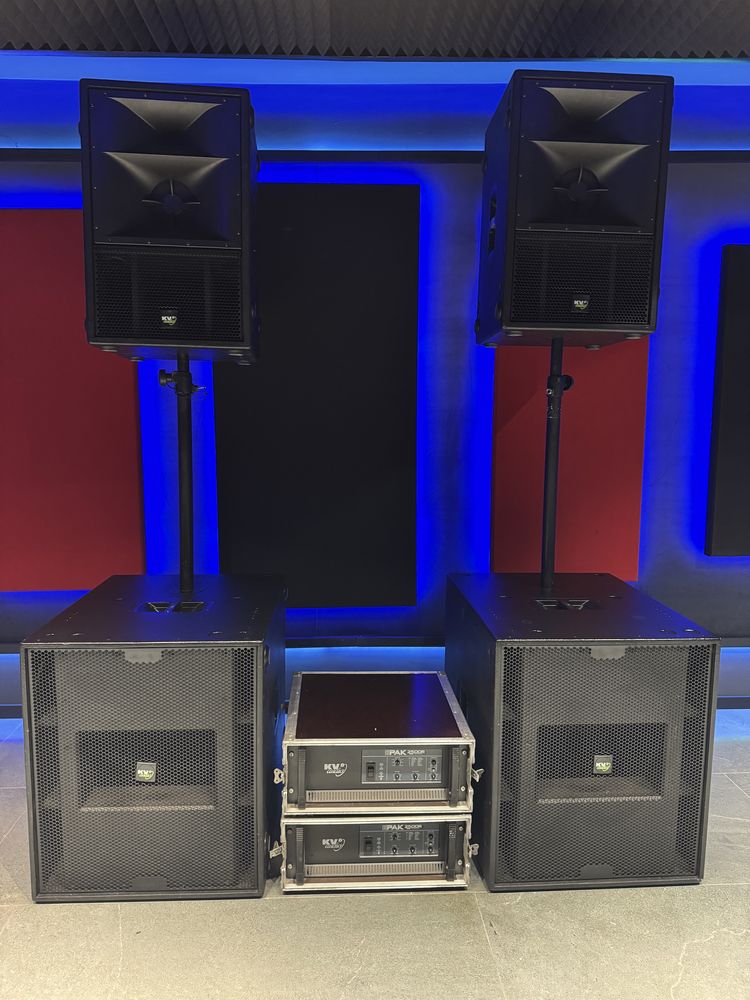 Sistem  kV2 audio ES1.0 ES2.5 EPAK2500R MidasM32R Amplif LX2200