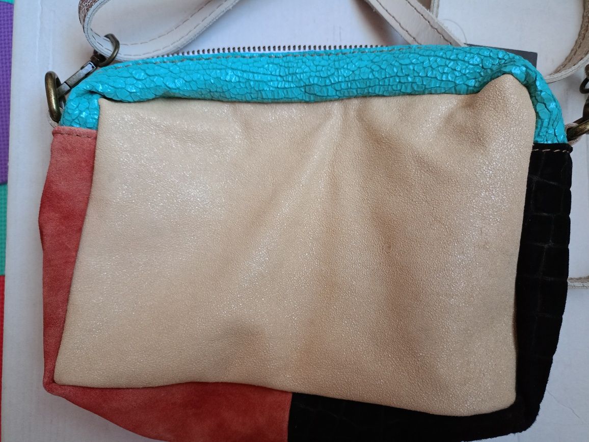 Дамска чанта от естествена кожа Genuine Leather