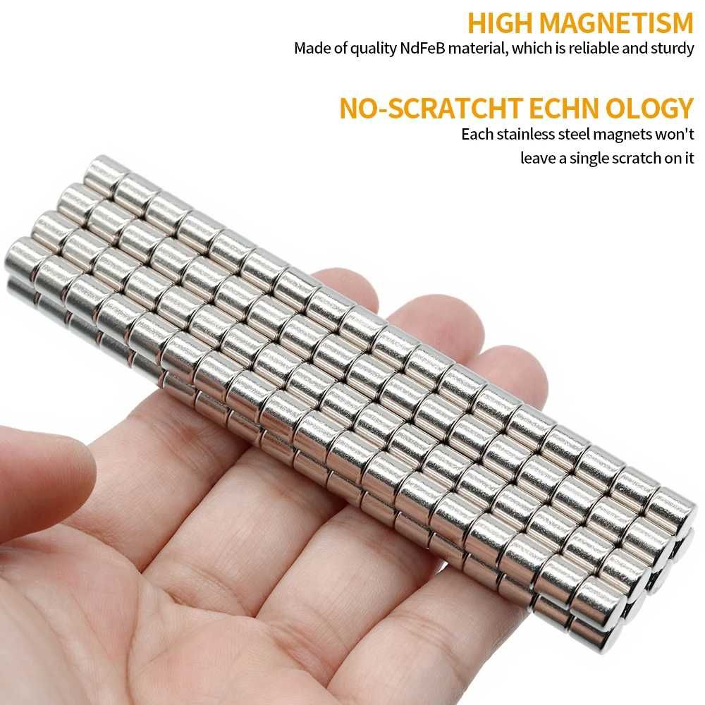 6x6mm Неодимов Магнит N52, Neodymium magnet NdFeB magnit