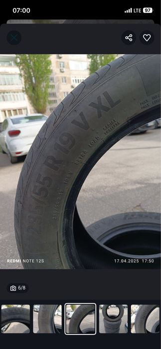 Schimb 4 anvelope iarna 235/55 r 19