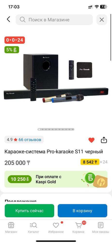 Караоке система с 2 микрофонами