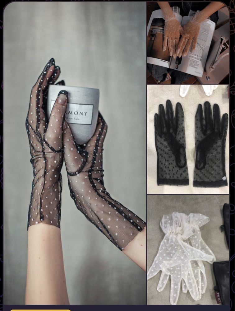 Женские перчатки новые