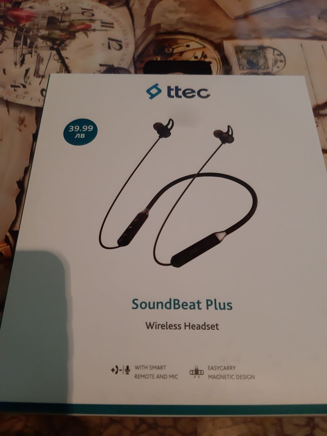 Безжични слушалки ttec sound beat plus wireless