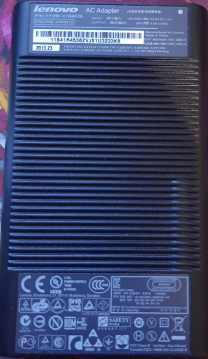 Lenovo ThinkPad & IdeaPad 90W Slim AC/DC combo adapter