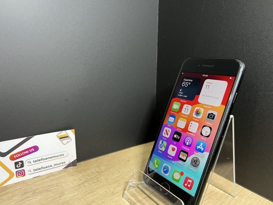 iPhone SE 2020 64Gb Black 3 ani garanție, Telefoane Mureș