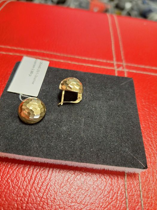 Дамски златни обеци - 3,86 гр.