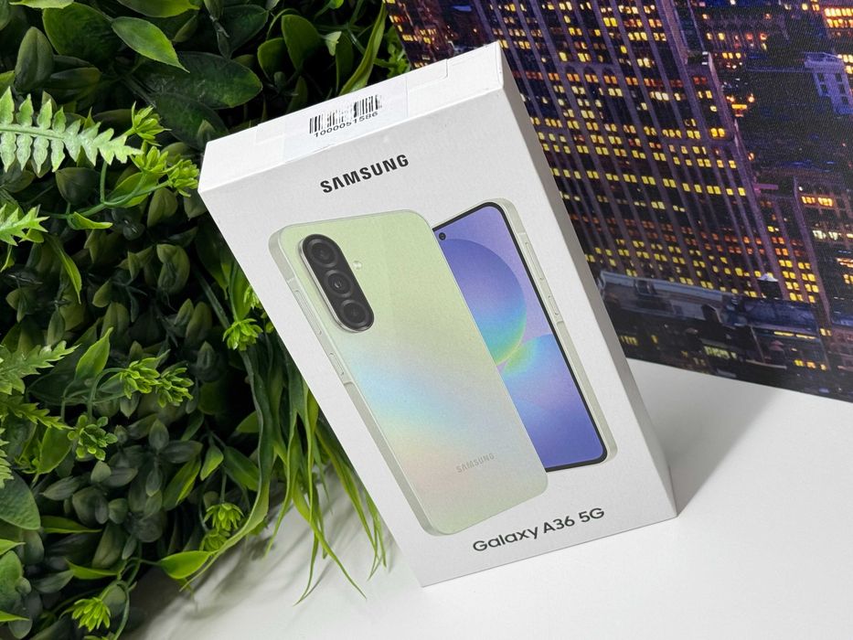 ! НоВо ! Samsung Galaxy A36 5G 128GB Lime 2г Гаранция