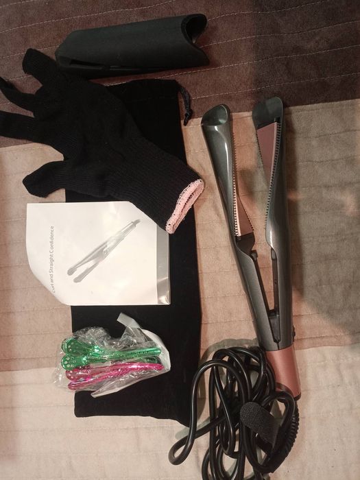 Преса за къдрене и изправяне на коса