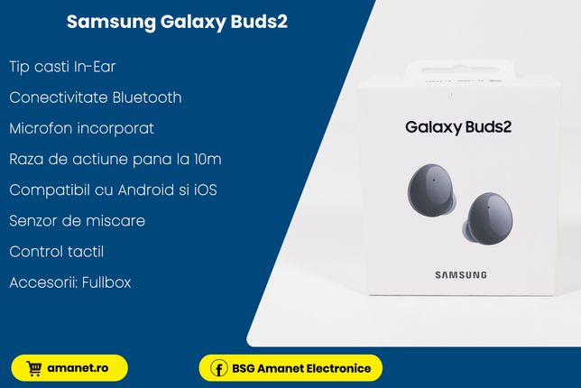 Casti Bt Samsung Galaxy Buds2 - BSG Amanet & Exchange
