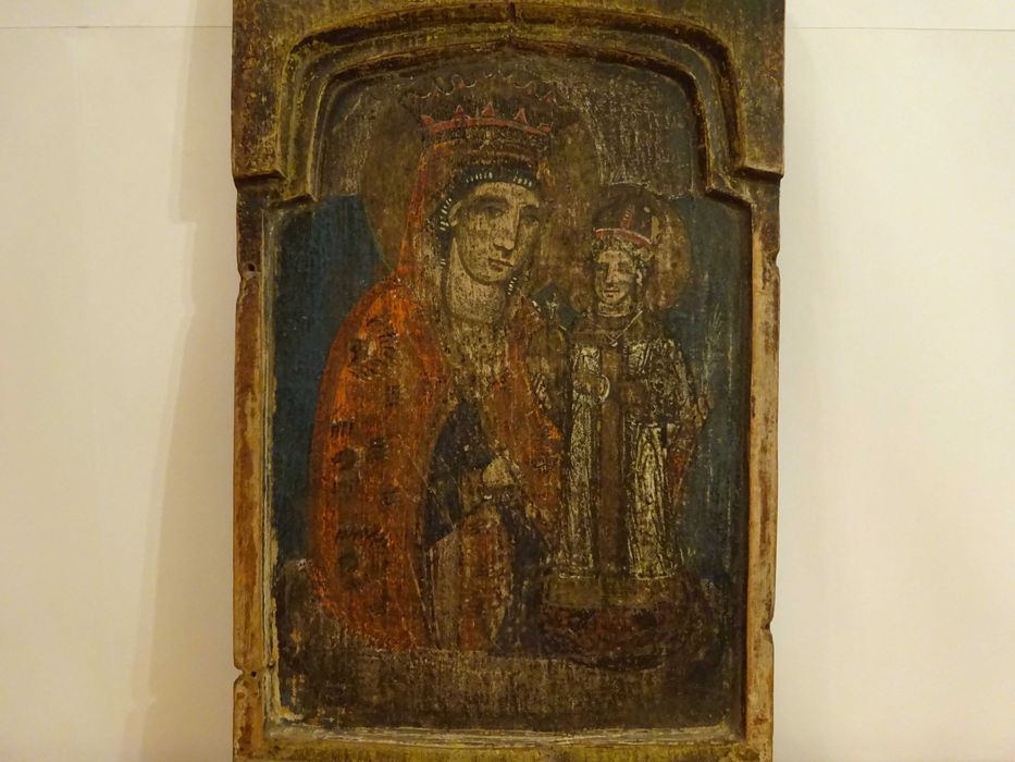 Icoana Maica Domnului ‚Floarea nepieritoare’|Lemn pictat| Veche