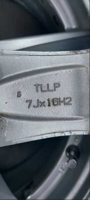 Джанти  DEZENT 7J X 16 - 5х112 с гуми : AUDI,SEAT,SKODA,WV,MERCEDES