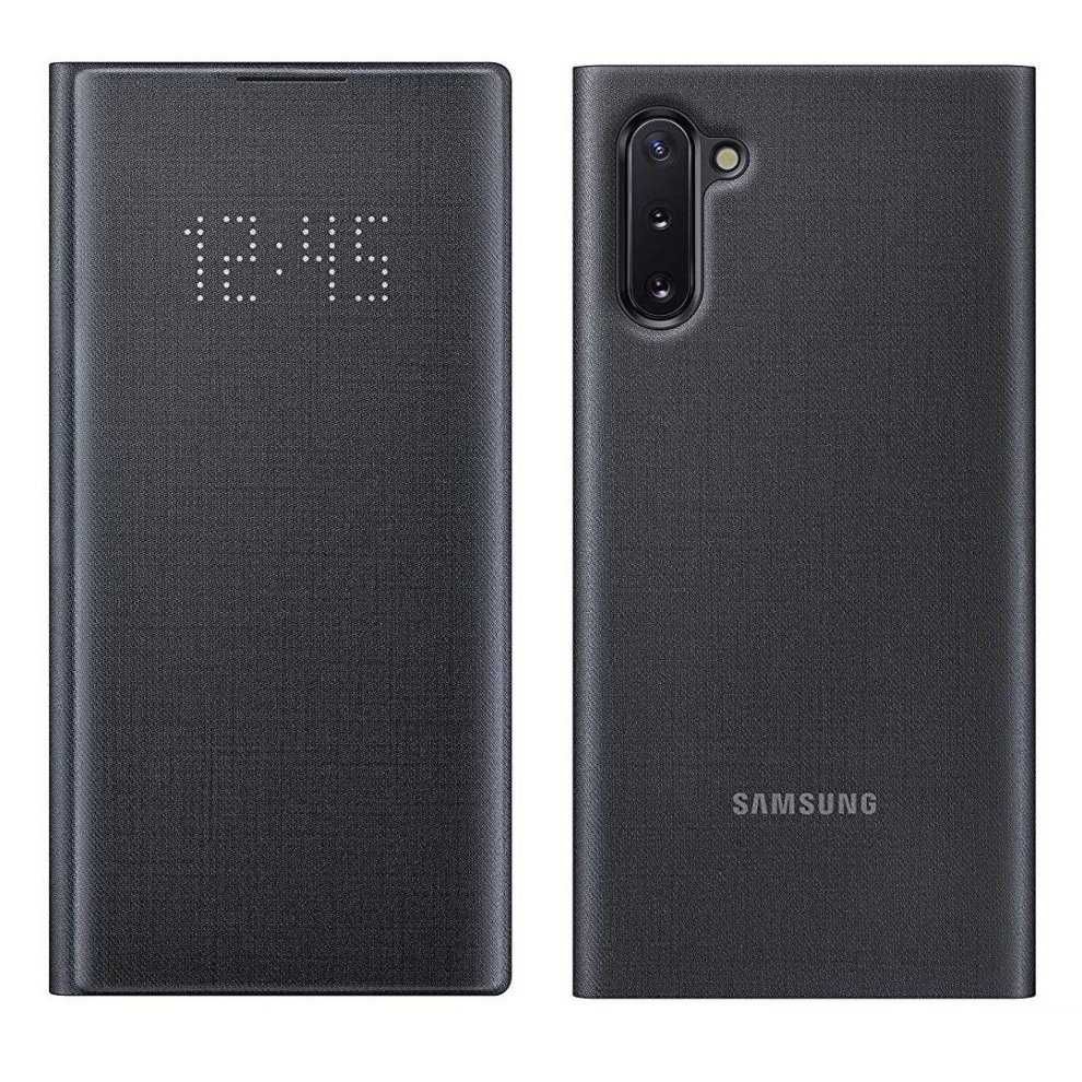 Husa Samsung LED View Galaxy Note 10 Black EF-NN970PBEGWW Sigilata Nou
