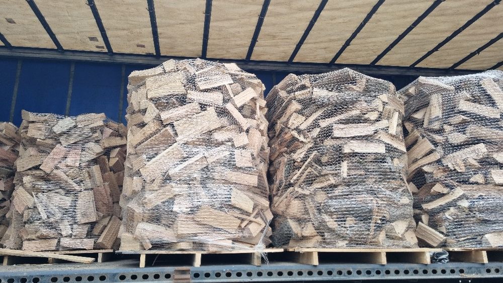 Lemne de foc, esența tare FAG, STEJAR, paletizate