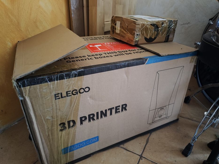 Elegoo Saturn 3 12k + 2x ABS-like resin --- Imprimanta 3D