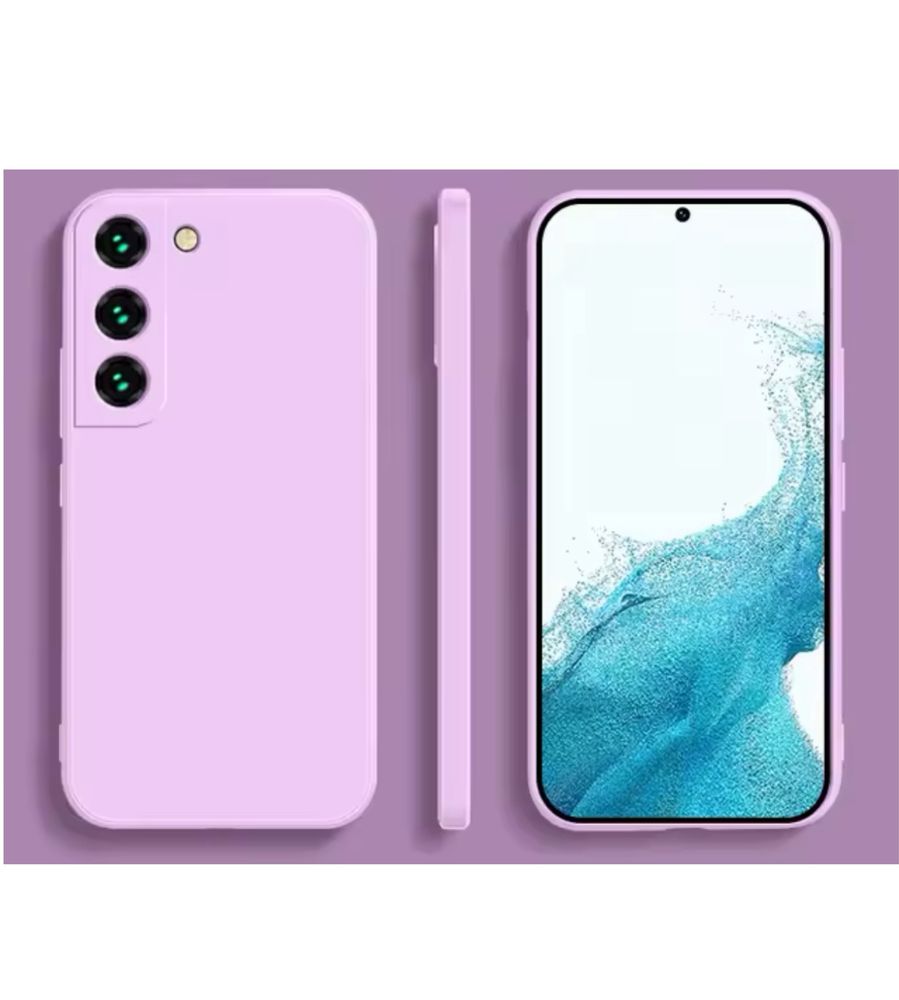 Samsung S20 S21 S23 S24 FE Husa Silicon X LEVEL Catifea / Slim 0,3mm