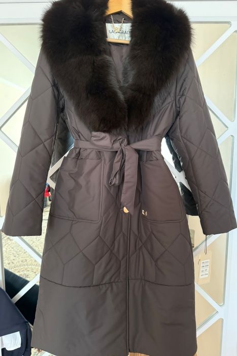 Пуховик Lasagrada.цвет шоколад .новый