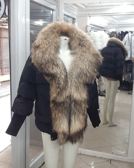 Geacă cu blană