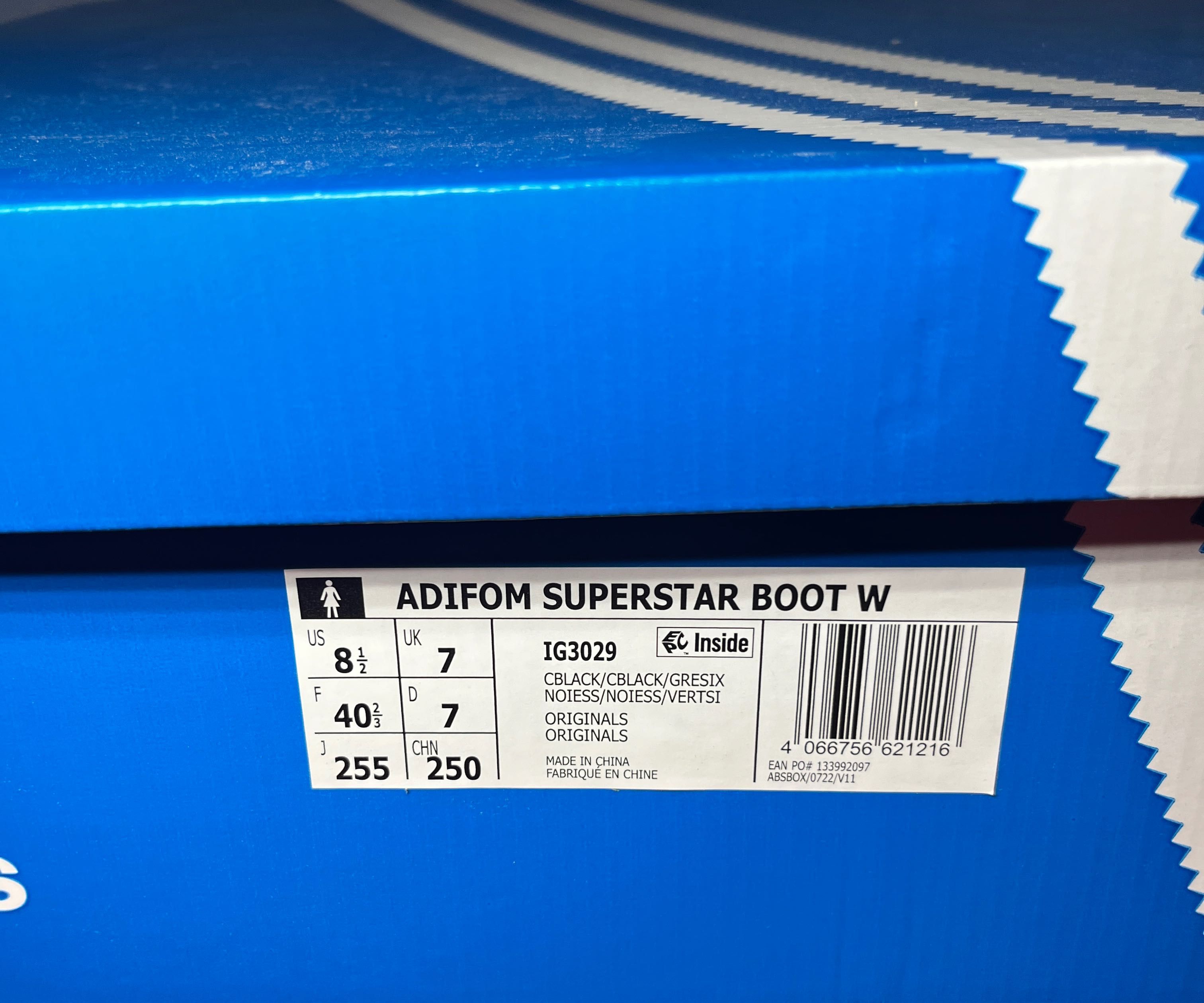 Дамски ботуши Adidas Adifom Superstar Boot W