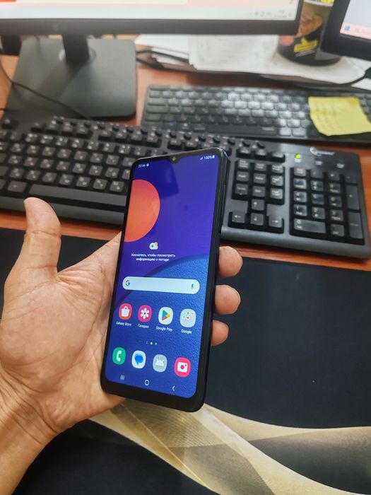 Samsung M12 32gb(2022)ideal iwlawi zur aybi yuq tozza telefon