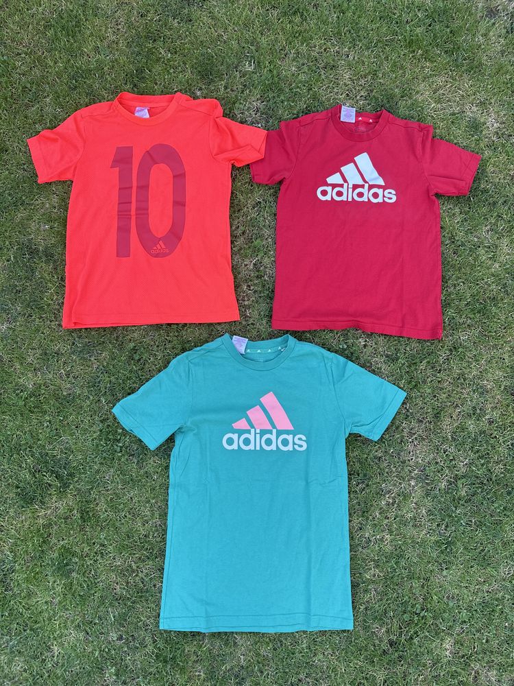 Vand 3 tricouri adidas 11-12 ani