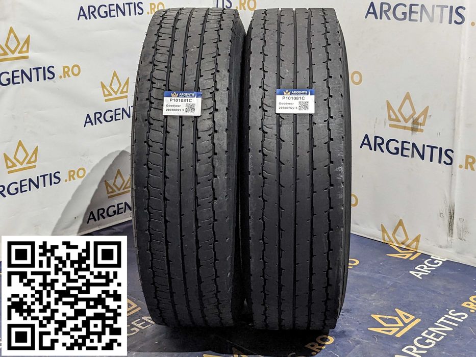 Pereche 2 anvelope 295/80R22.5 Goodyear (cod P101081C)