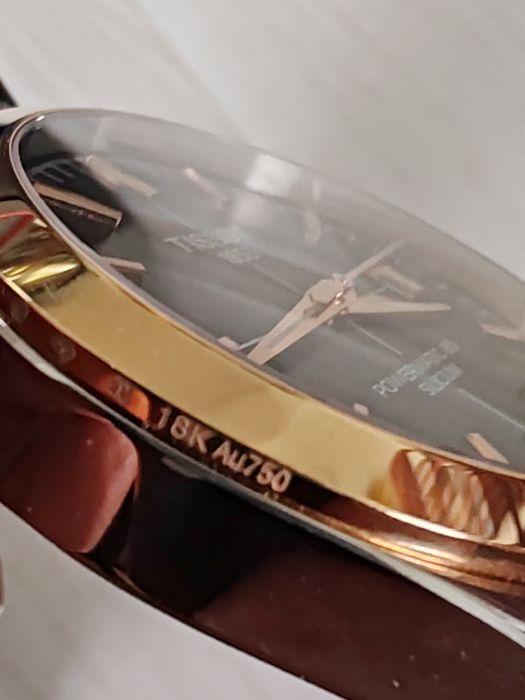 Ceas Tissot Gentleman Automatic Aur Oțel Acte-Cutie Garanție!