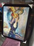 Картина маслом, масляная живопись.