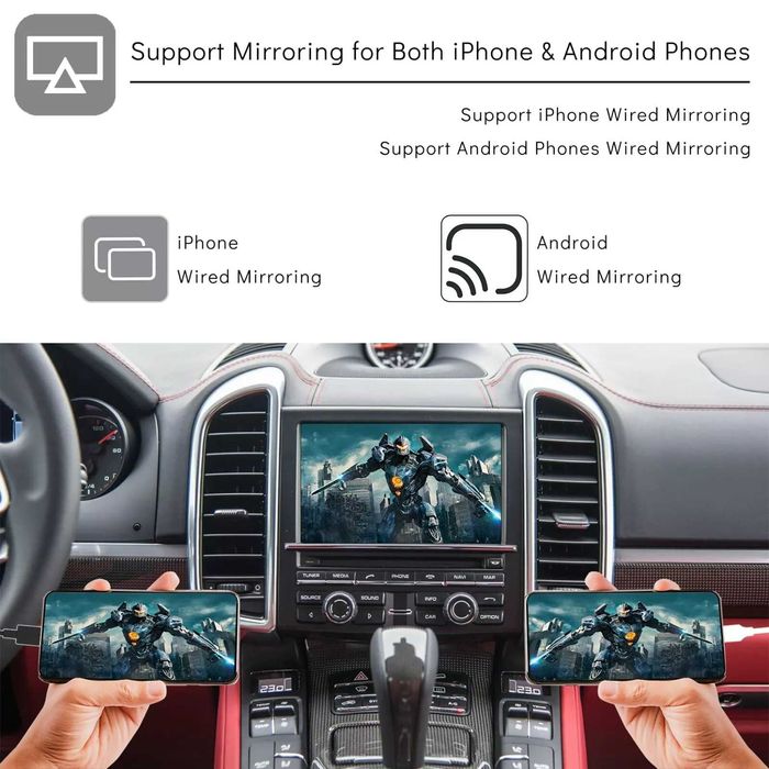 Apple CarPlay Android Auto Porsche PCM 3.1 Инсталация безжичен Карплей