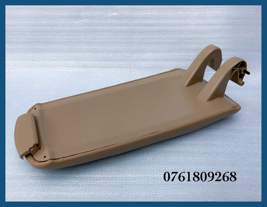 Capac piele cotiera pentru Audi A4 B6 B7 / Seat Exeo - bej