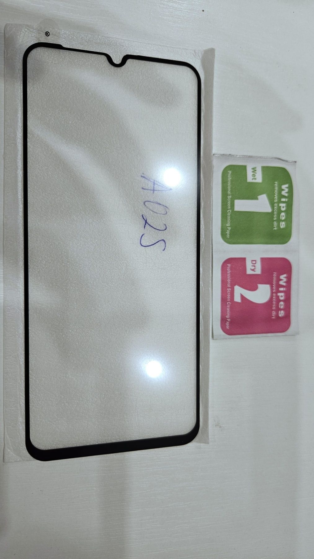 Стъклен nротектор  за Samsung A02s - 4 броя