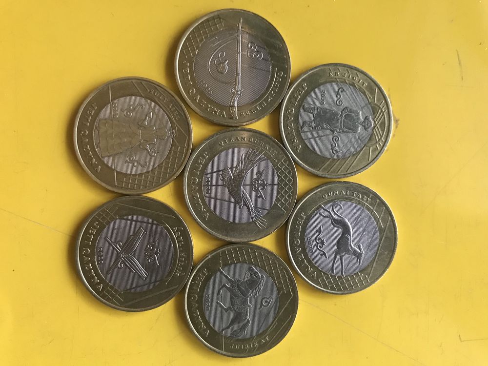 Продам монеты из серии Жеты казына