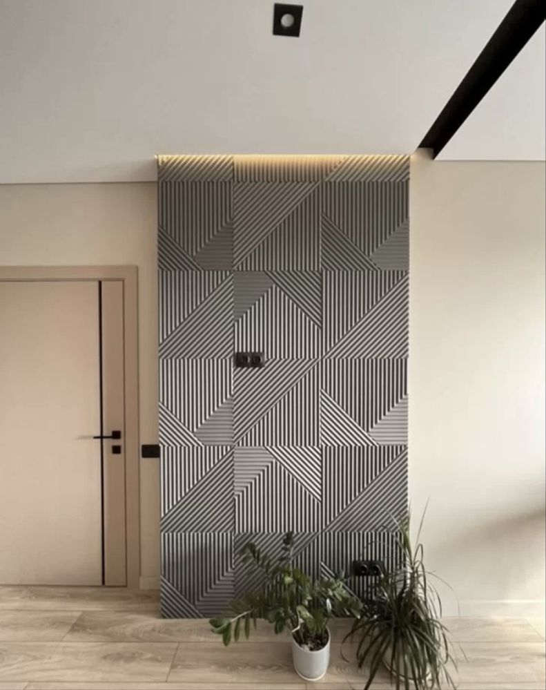 3д панель Fields | gips 3D panel 3д панели decor lepka tyaga aboy обои