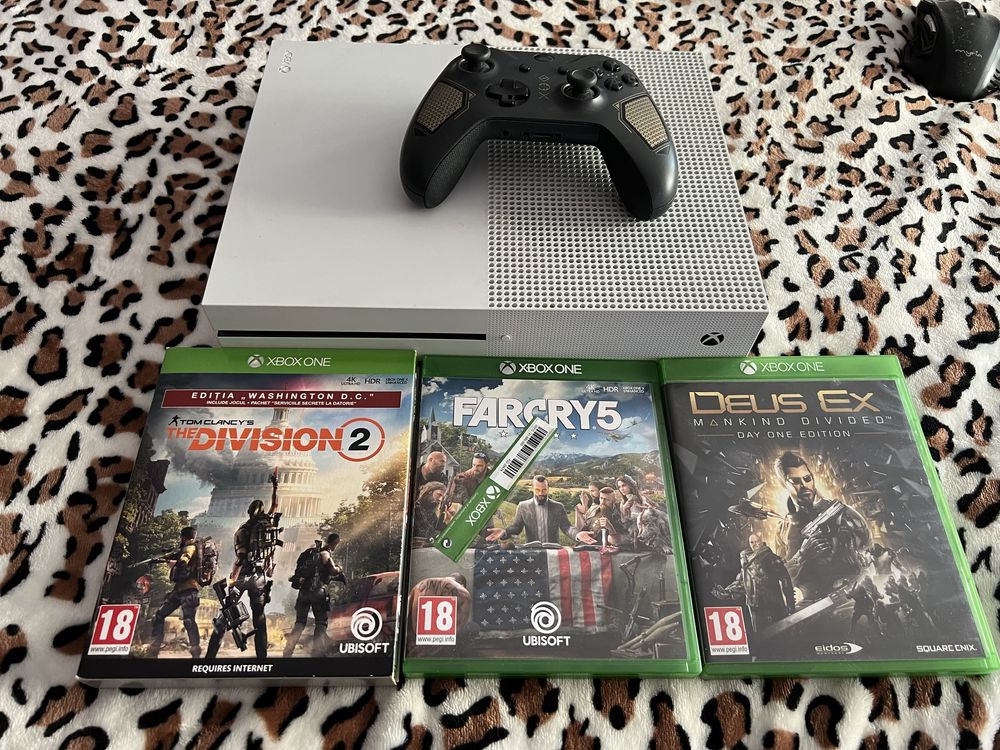 URGENT XBOX ONE S+ 3 jocuri cadou