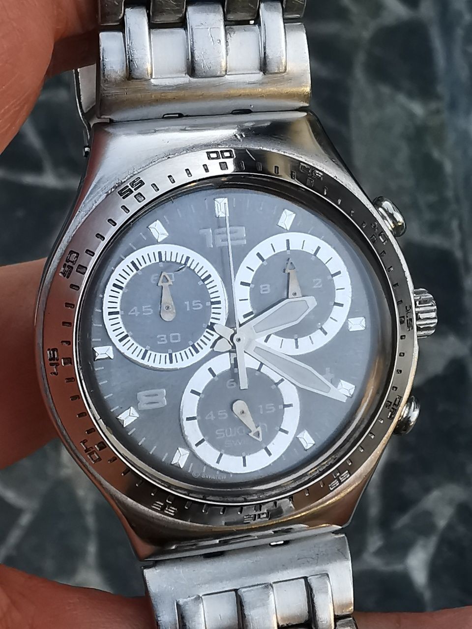 Ceas Swatch Chronograph - Quartz ETA 4 rubine - 40 mm