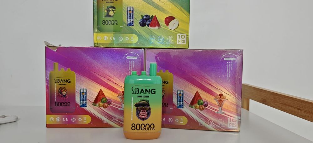 Vape 80.000 Puffs 3 Arome Reincarcabil
