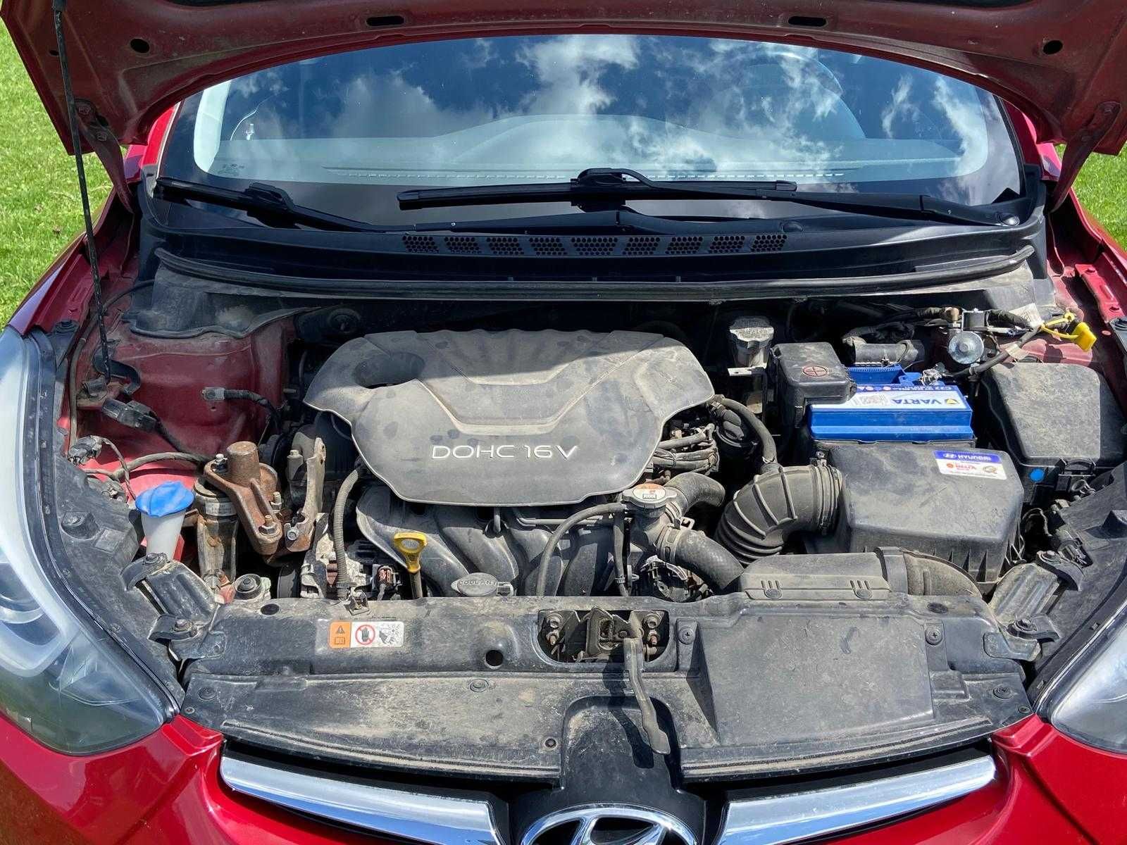 Hyundai Elantra 2014, 1.6 Benzină + GPL, Stare foarte bună