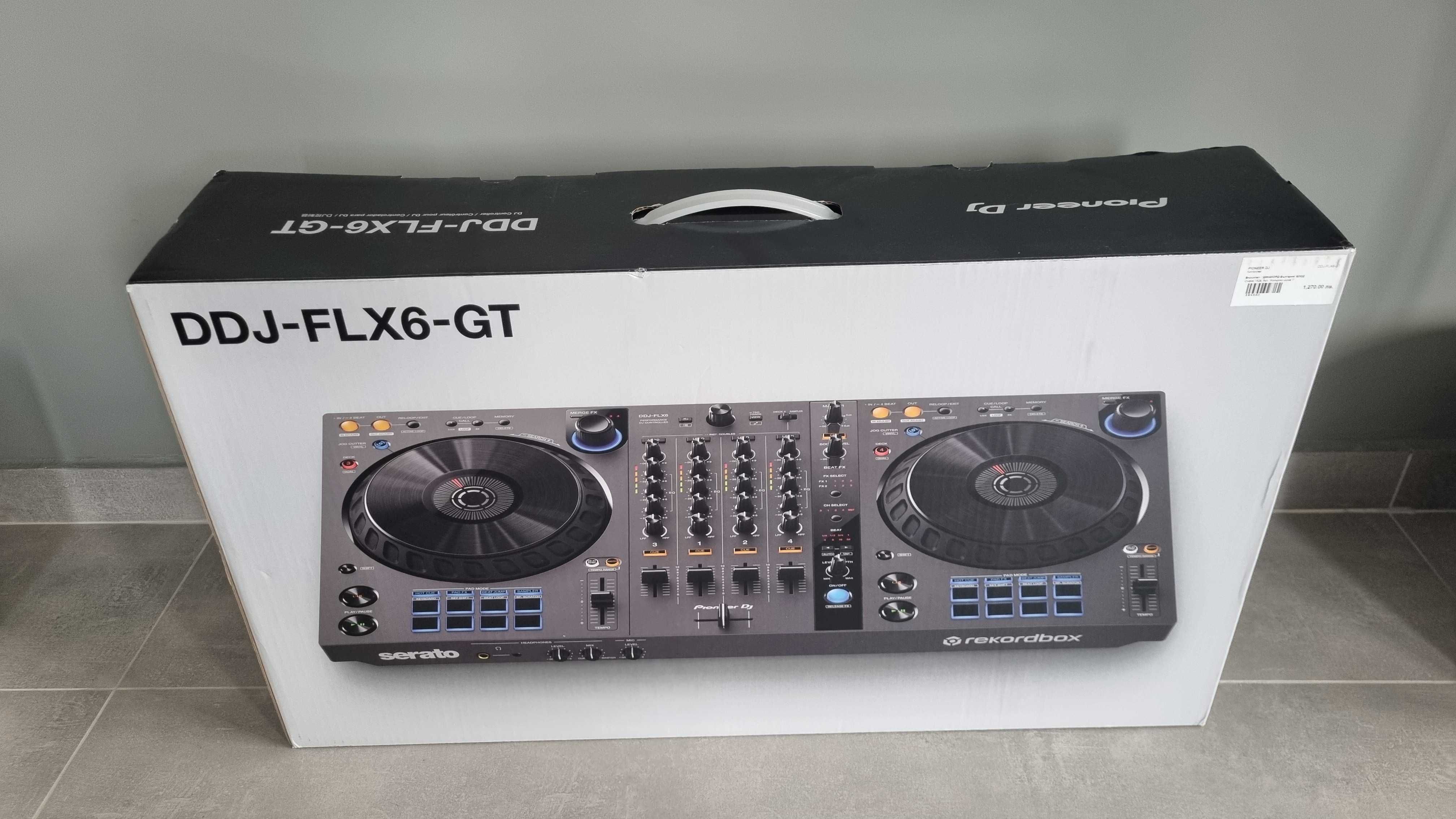 Pioneer DDJ-FLX6-GT + case