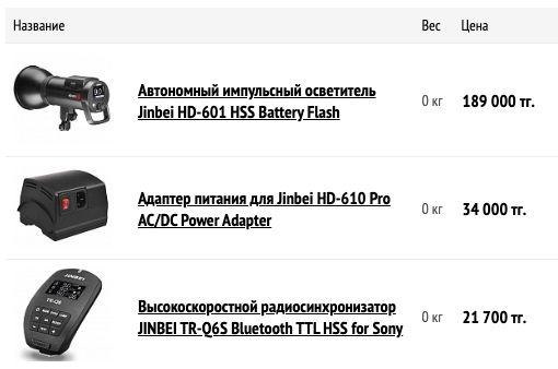 Автономный импульсный осветитель Jinbei HD-601 HSS Battery Flash