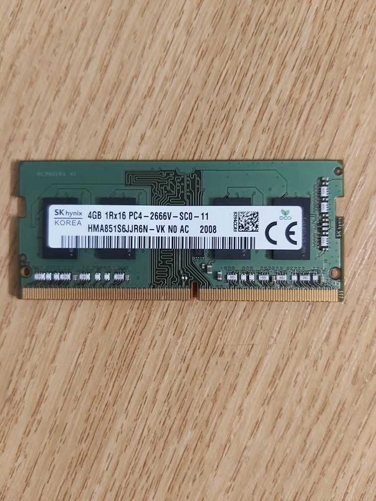 Vând memorie ram 4gb DDR4 2666Mhz