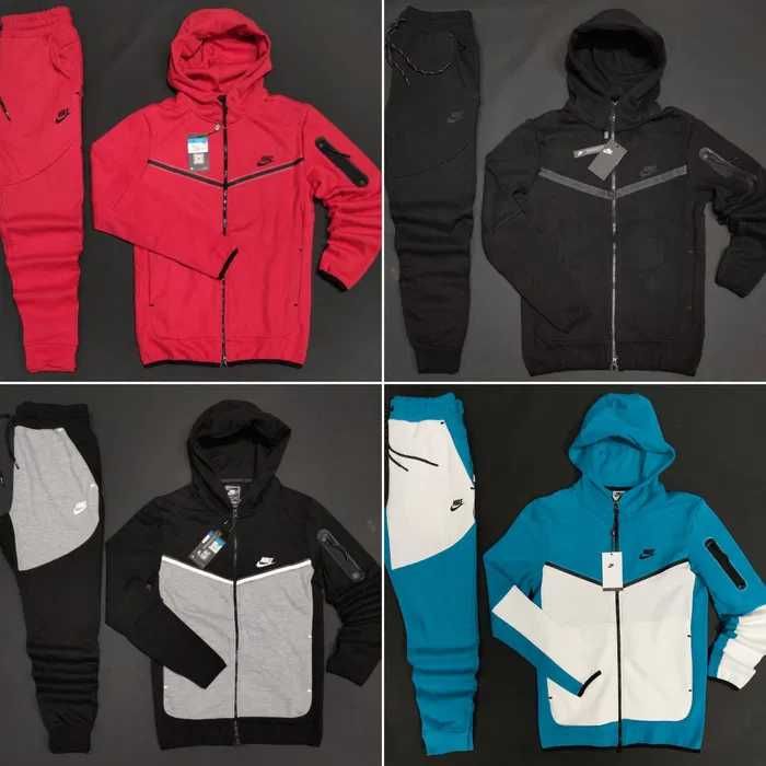 Trening NIKE Tech Fleece Baieti Barbati 2024 Produs NOU Bluza+Pantalon