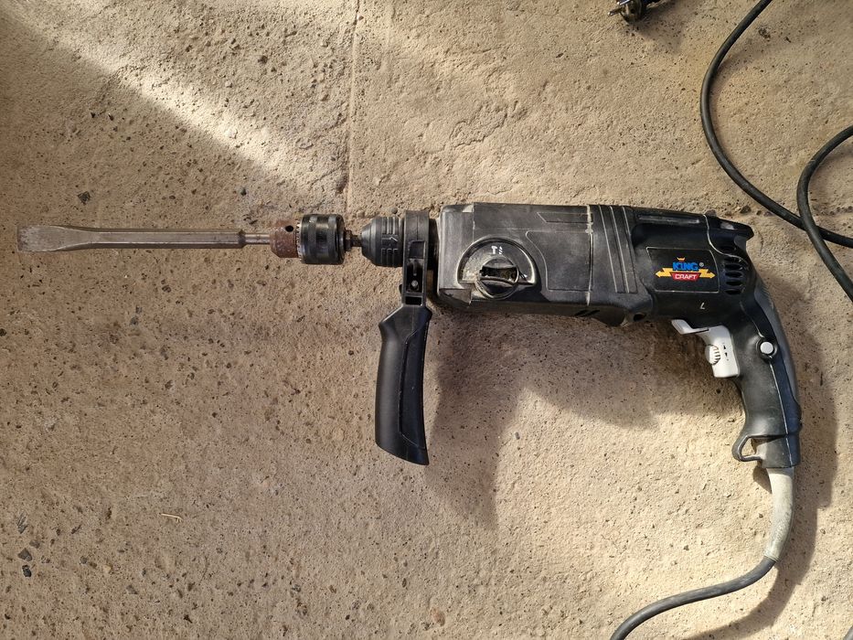 Bortmasina cu ciocan ~ cu dalta CADOU ~ King Craft ~ Adus Din Germania