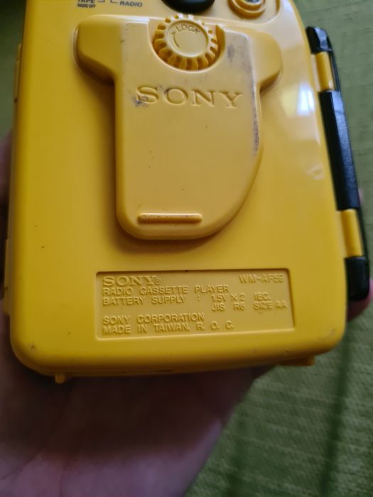 Sony Walkman Radio FM Sports Casetofon Portabil Drumetie WM-AF59