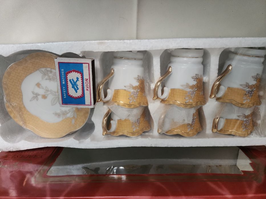 Мини набор чашечек с тарелочками