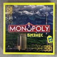 Монополия Бизнес КЗ Monopoly Business KZ новая