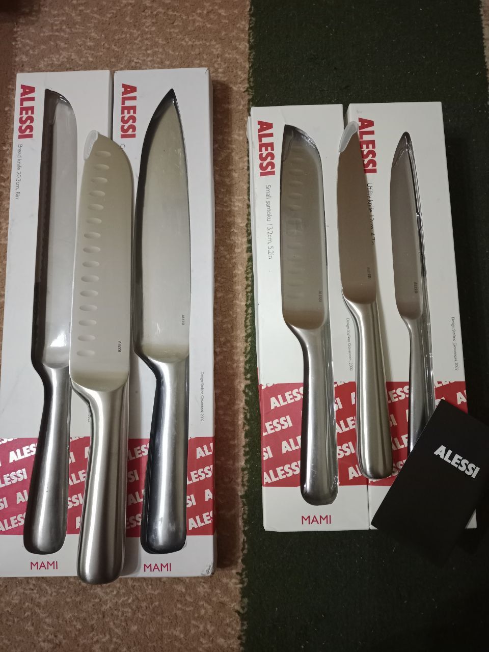 Японскиe ножи 8шт каждый